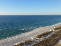 View at Pensacola Beach, Florida. November 2014.-NicholasGeraldinePhotos-Framed Stretched Canvas