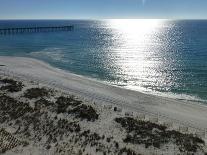 View at Pensacola Beach, Florida. November 2014.-NicholasGeraldinePhotos-Premium Photographic Print