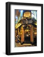 Nicholson Pub, London, South of England, United Kingdom of Great Britain-null-Framed Art Print