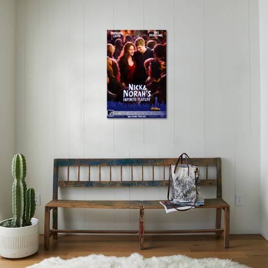 Nick And Norahs Infinite Playlist Michael Cera Kat Dennings Movie Poster Posters Allposters Com