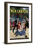 Nick Carter Weekly-Street & Smith-Framed Art Print