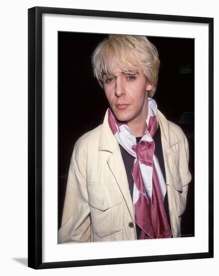 Nick Rhodes of Duran Duran-null-Framed Premium Photographic Print