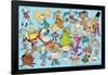 Nick Toons- Characters Collection-null-Framed Poster