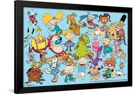 Nick Toons- Characters Collection-null-Framed Poster