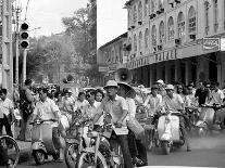 Saigon Curfew 1975-Nick Ut-Framed Stretched Canvas