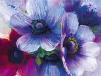 Floral Intensity II-Nick Vivian-Stretched Canvas