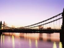 Albert Bridge, London, England, United Kingdom-Nick Wood-Photographic Print
