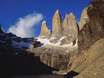 Rock Formation at Tierra Del Fuego Natioanl Park, Chile, Latin America-Nick Wood-Photographic Print
