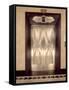 Nickel Metalwork Art Deco Elevator Doors, Two North Riverside Plaza, 400 West Madison Street-null-Framed Stretched Canvas