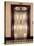 Nickel Metalwork Art Deco Elevator Doors, Two North Riverside Plaza, 400 West Madison Street-null-Stretched Canvas