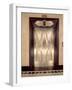 Nickel Metalwork Art Deco Elevator Doors, Two North Riverside Plaza, 400 West Madison Street-null-Framed Photographic Print