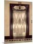 Nickel Metalwork Art Deco Elevator Doors, Two North Riverside Plaza, 400 West Madison Street-null-Mounted Photographic Print