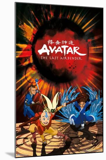 Nickelodeon Avatar: The Last Airbender - Group-Trends International-Mounted Poster