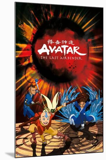 Nickelodeon Avatar: The Last Airbender - Group-Trends International-Mounted Poster