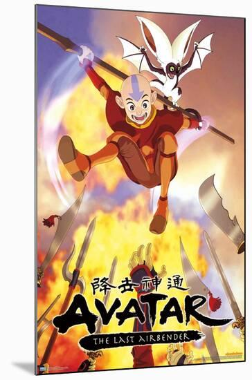 Nickelodeon Avatar: The Last Airbender - Sky One Sheet-Trends International-Mounted Poster