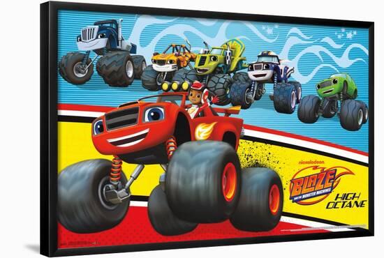 Nickelodeon Blaze and the Monster Machines-Trends International-Framed Poster