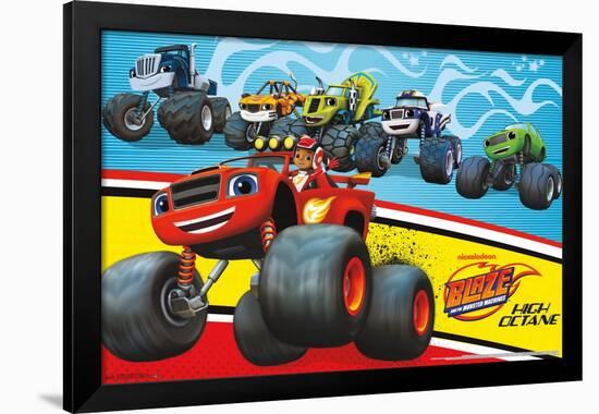 Nickelodeon Blaze and the Monster Machines-Trends International-Framed Poster