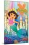 Nickelodeon Dora The Explorer - Mermaid-Trends International-Mounted Poster