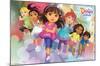 Nickelodeon Dora The Explorer - Running-Trends International-Mounted Poster