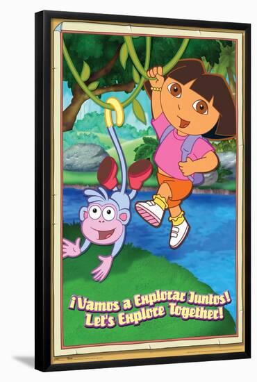 Nickelodeon Dora The Explorer - Vine-Trends International-Framed Poster