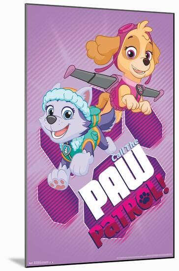 Nickelodeon Paw Patrol - Call-Trends International-Mounted Poster