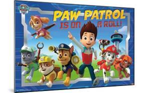 Nickelodeon Paw Patrol - Crew-Trends International-Mounted Poster