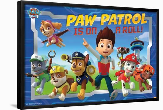 Nickelodeon Paw Patrol - Crew-Trends International-Framed Poster