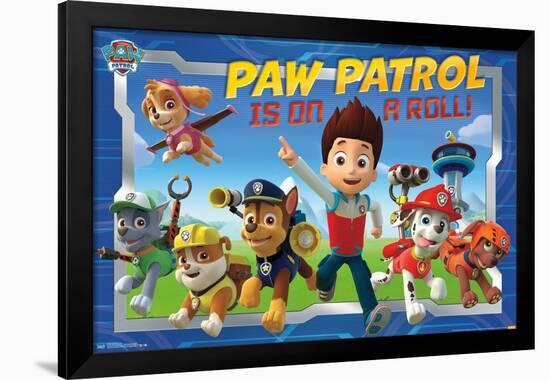 Nickelodeon Paw Patrol - Crew-Trends International-Framed Poster