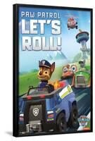 Nickelodeon Paw Patrol - Let's Roll-Trends International-Framed Poster