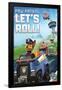 Nickelodeon Paw Patrol - Let's Roll-Trends International-Framed Poster