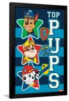 Nickelodeon Paw Patrol - Top Pups-Trends International-Framed Poster