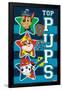 Nickelodeon Paw Patrol - Top Pups-Trends International-Framed Poster