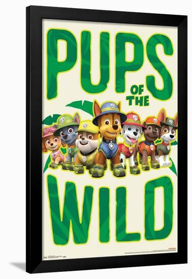 Nickelodeon Paw Patrol - Wild-Trends International-Framed Poster