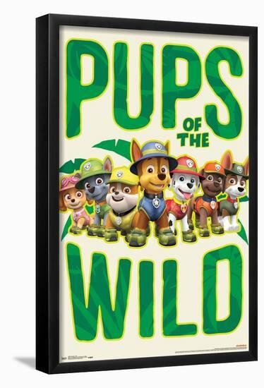 Nickelodeon Paw Patrol - Wild-Trends International-Framed Poster