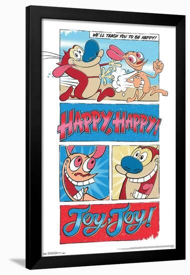 Nickelodeon Ren And Stimpy-Trends International-Framed Poster