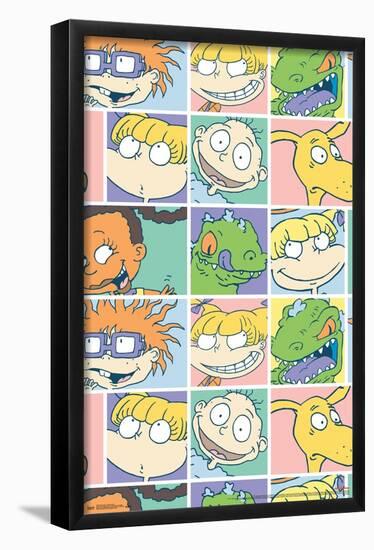 Nickelodeon Rugrats Grid-Trends International-Framed Poster