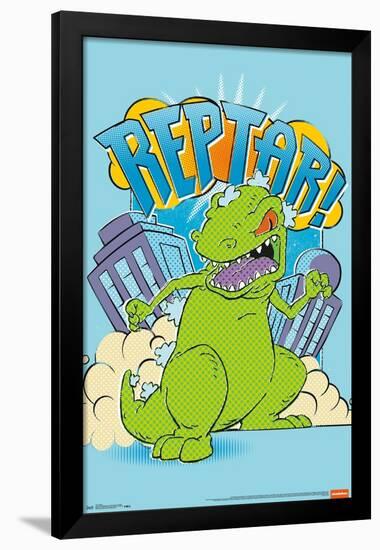 Nickelodeon Rugrats - Reptar-Trends International-Framed Poster