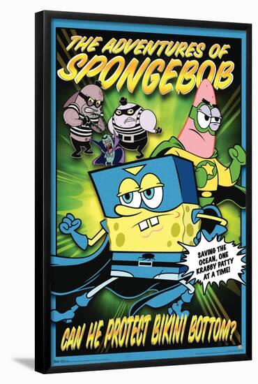 Nickelodeon Spongebob - Funny-Trends International-Framed Poster