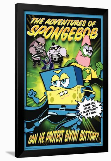 Nickelodeon Spongebob - Funny-Trends International-Framed Poster