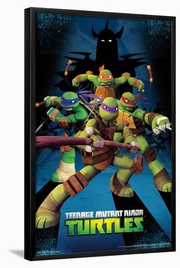 Nickelodeon Teenage Mutant Ninja Turtles - Assemble-Trends International-Framed Poster
