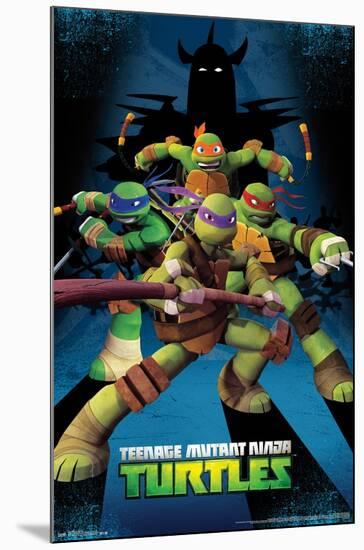 Nickelodeon Teenage Mutant Ninja Turtles - Assemble-Trends International-Mounted Poster