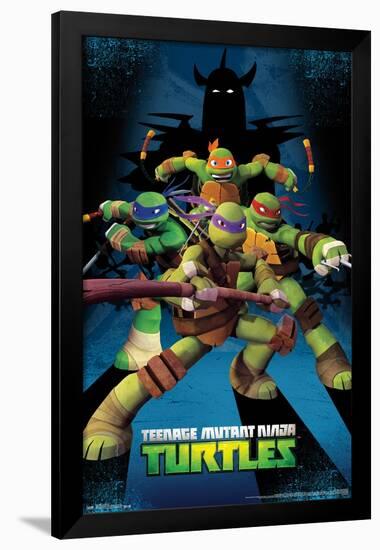 Nickelodeon Teenage Mutant Ninja Turtles - Assemble-Trends International-Framed Poster