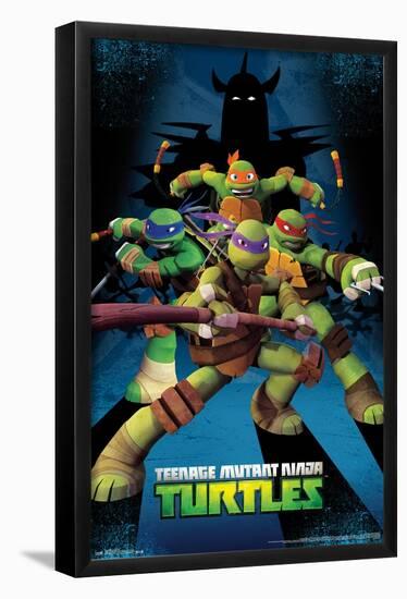 Nickelodeon Teenage Mutant Ninja Turtles - Assemble-Trends International-Framed Poster