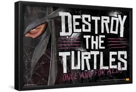 Nickelodeon Teenage Mutant Ninja Turtles - Destroy-Trends International-Framed Poster