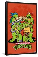 Nickelodeon Teenage Mutant Ninja Turtles - Pizza-Trends International-Framed Poster