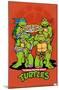 Nickelodeon Teenage Mutant Ninja Turtles - Pizza-Trends International-Mounted Poster