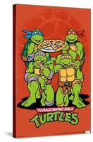 Nickelodeon Teenage Mutant Ninja Turtles - Pizza-Trends International-Stretched Canvas