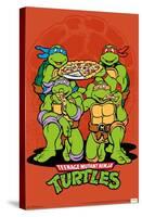 Nickelodeon Teenage Mutant Ninja Turtles - Pizza-Trends International-Stretched Canvas