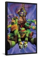 Nickelodeon Teenage Mutant Ninja Turtles - Team-Trends International-Framed Poster