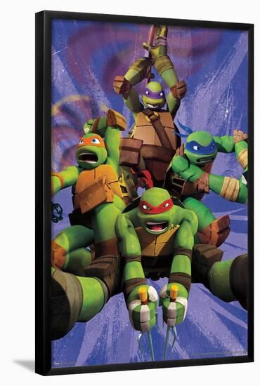 Nickelodeon Teenage Mutant Ninja Turtles - Team-Trends International-Framed Poster